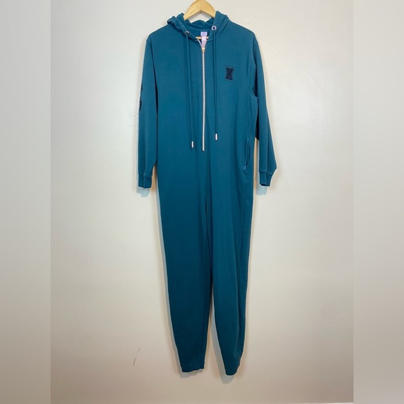 Savage x Fenty Forever Savage Showgirl Hooded Onesie | Hunter Green - Picture 6 of 12